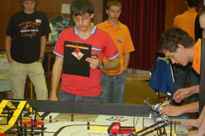 Náš tým v roce 2009 při Robot-Game