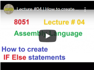 How to create if else in assembly language