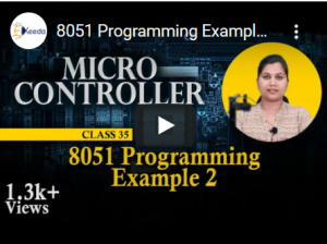 8051 Programming Example 2